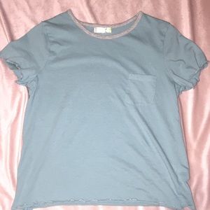 Glitz Blue and gray T-shirts both size large